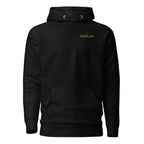Nebura Classic Hoodie in Schwarz – zeitloses Essential mit klarem Nebura Look.